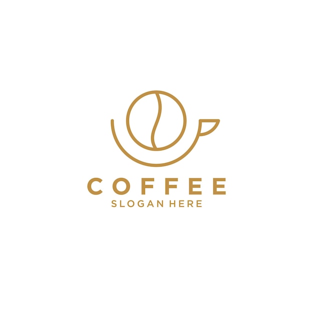 koffie logo concept identiteit voor restaurant, café en andere