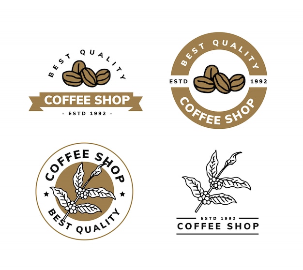 Koffie logo ontwerp