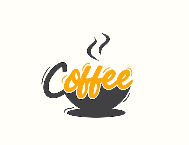 Koffie logo ontwerp