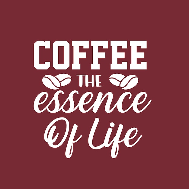 koffie tshirt ontwerp vintage typografie en koffie quote' Coffee quote