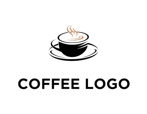 Koffie vector bewerkbare logo