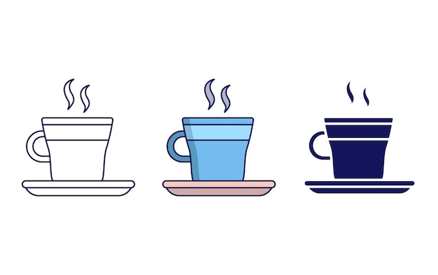 Koffie Verkeerd vector icon