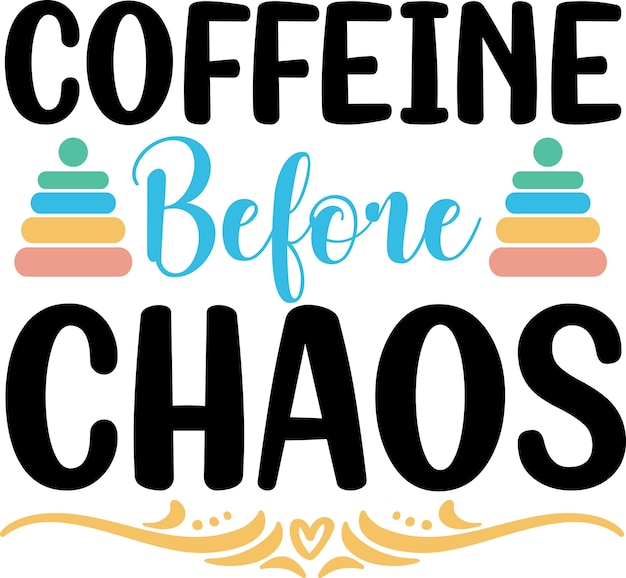 Koffie voor de chaos.