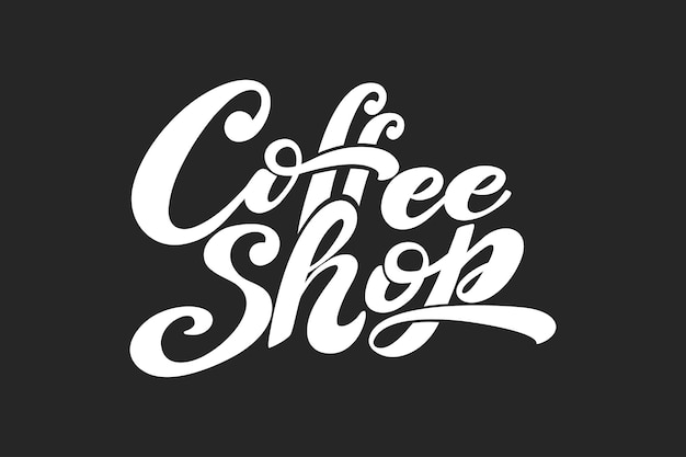 Koffie winkel logo