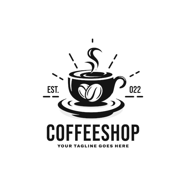 Koffie winkel logo