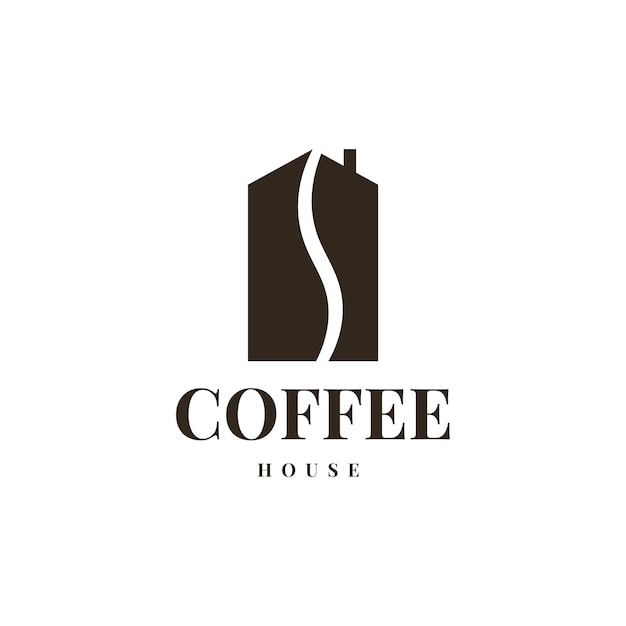 Koffiehuis logo ontwerp