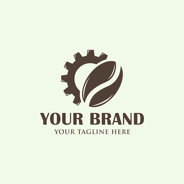 Koffiezetapparaat logo vector