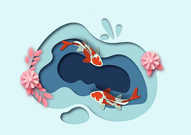 koi art 3d