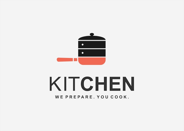 koken logo ontwerp pictogram vectorillustratie