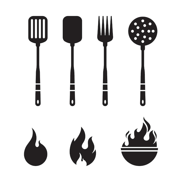 Koken pictogram sjabloon vector