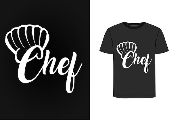 Koken t-shirt ontwerp