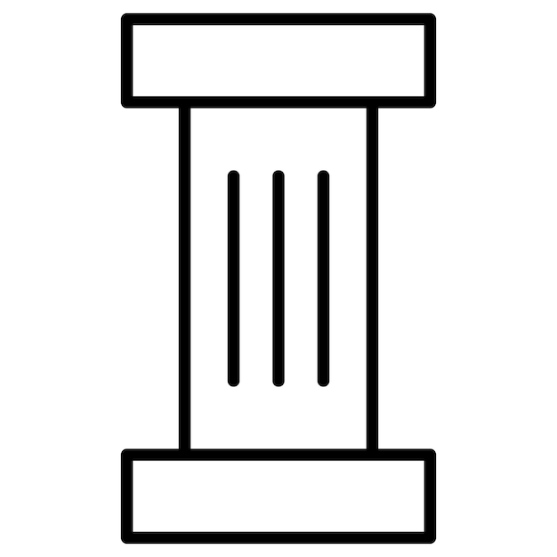 Kolomvectorillustratie