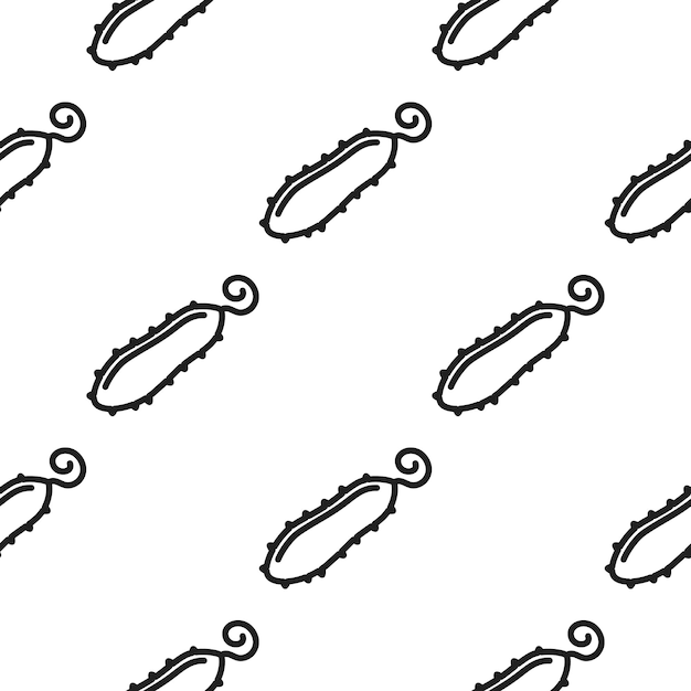 Komkommer pictogram illustratie