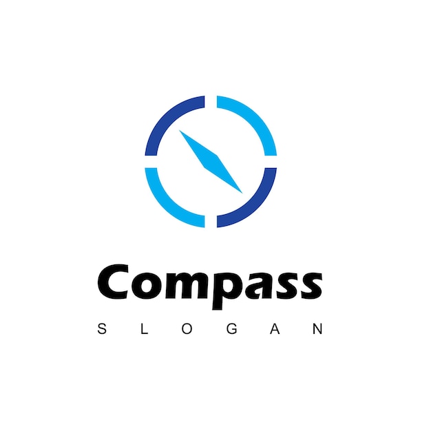 Kompas Logo Ontwerp Inspiratie