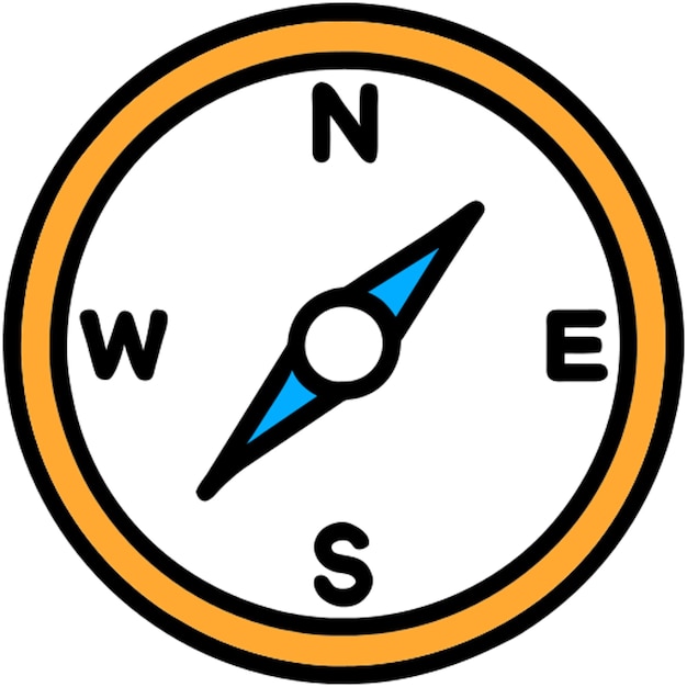 Kompas pictogram