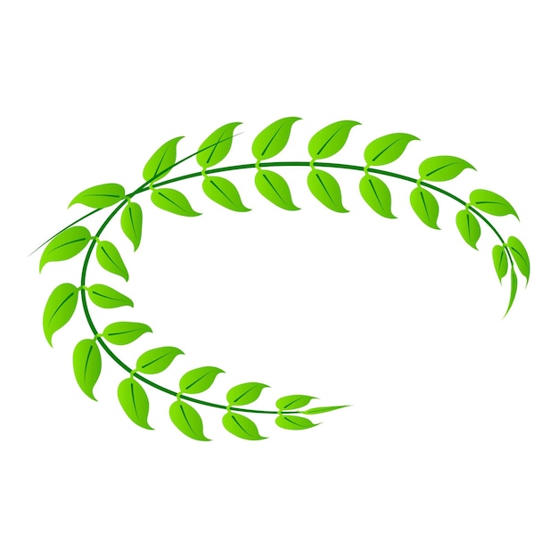 Koninklijk laurierpictogram Isometrisch van koninklijk laurier vectorpictogram voor webontwerp dat op witte achtergrond wordt geïsoleerd