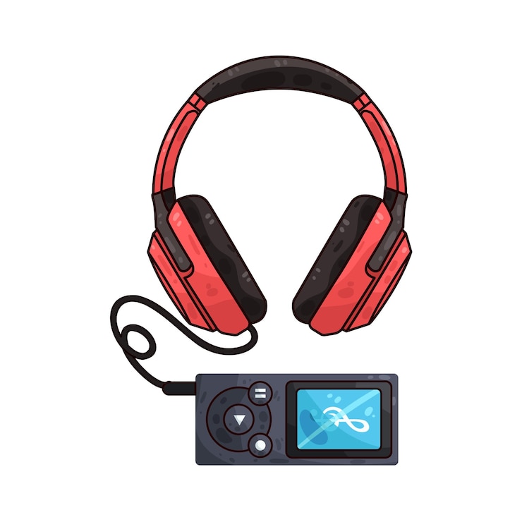 Vector koptelefoon
