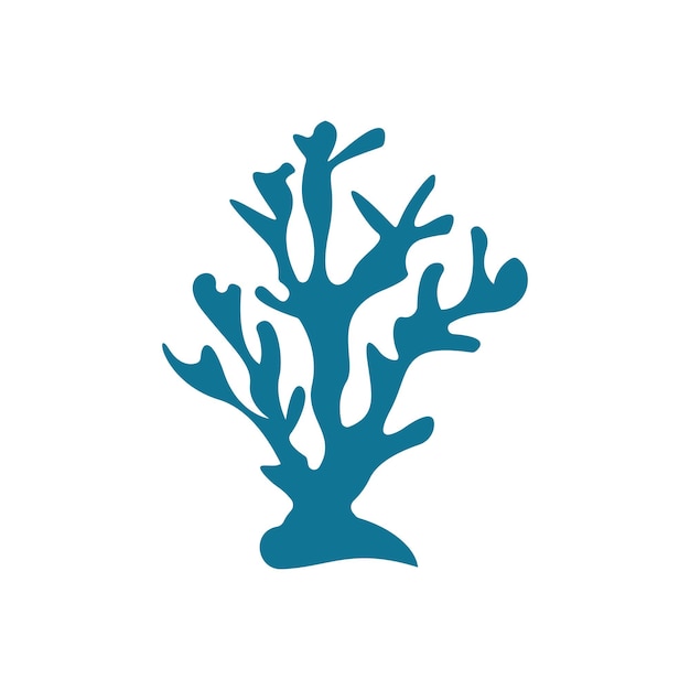 Koralen pictogram logo ontwerp symbool illustratie