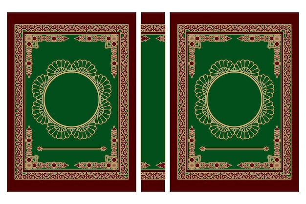 Koran Boekomslag Ornamenten achtergrond