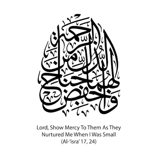Koranverzen Kalligrafie met versnummer Arabische kalligrafie Jumma mubarak Ayat kalligrafiek