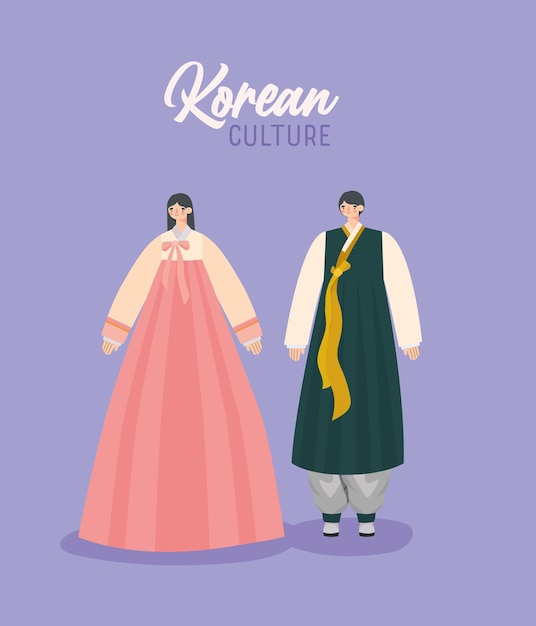 Koreaanse cultuurposter