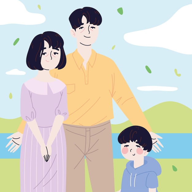 Koreaanse familiekarakters