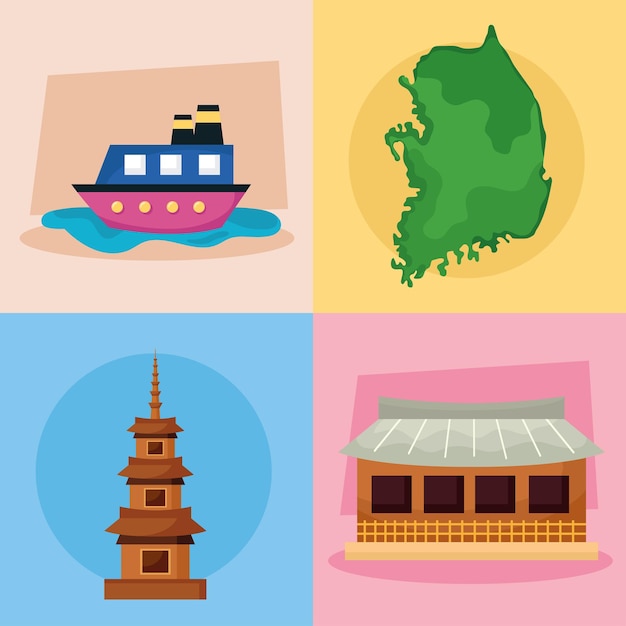 Korean culture icons