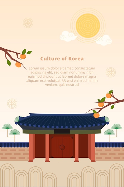 korean traditional background