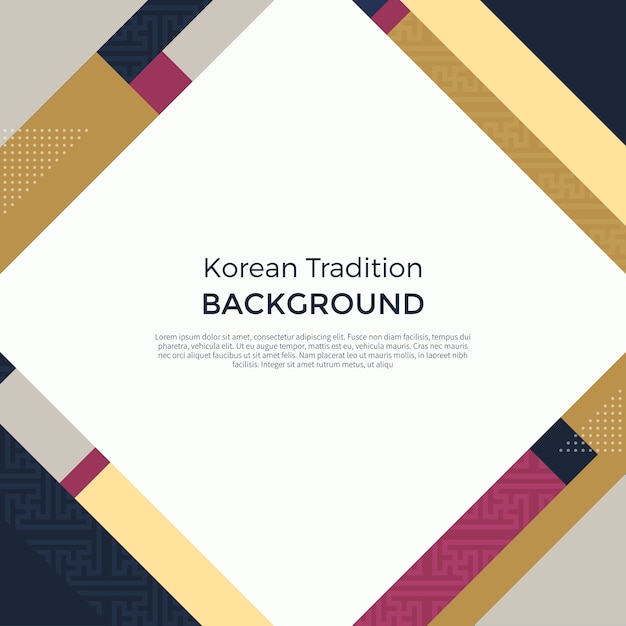 Korean traditional new year background