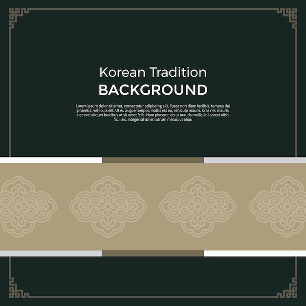 Korean traditional New Year background