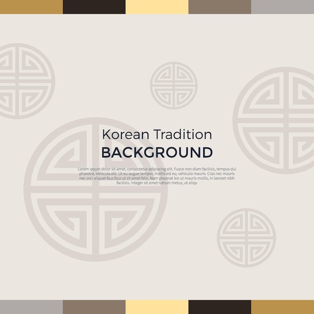 Korean traditional new year background