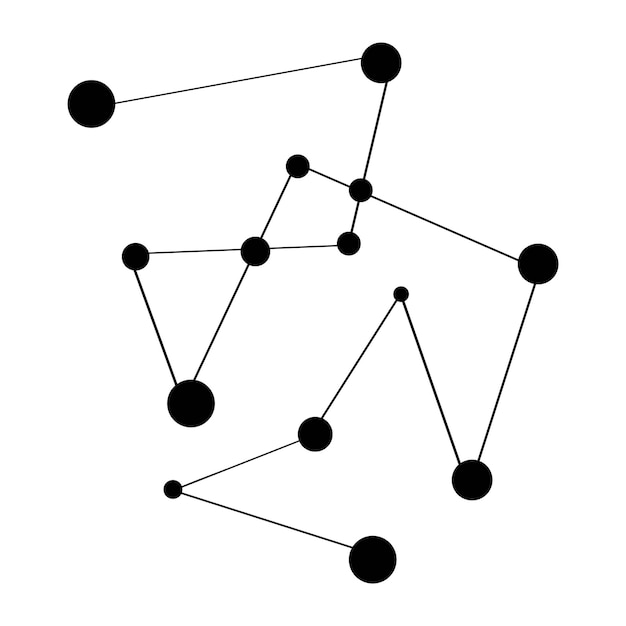 Kosmische ruimte pictogram vectorillustratie