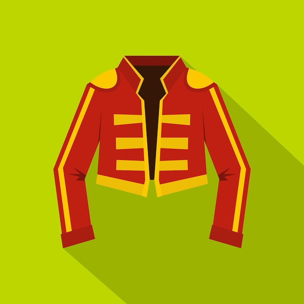 Kostume van toreador icoon Platte illustratie van kostuum van toreator vector icoon voor web