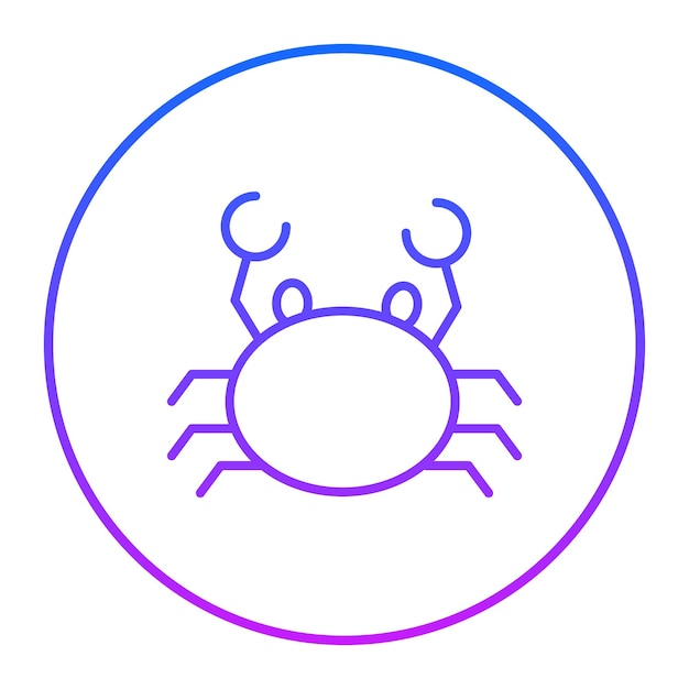Krab icoon
