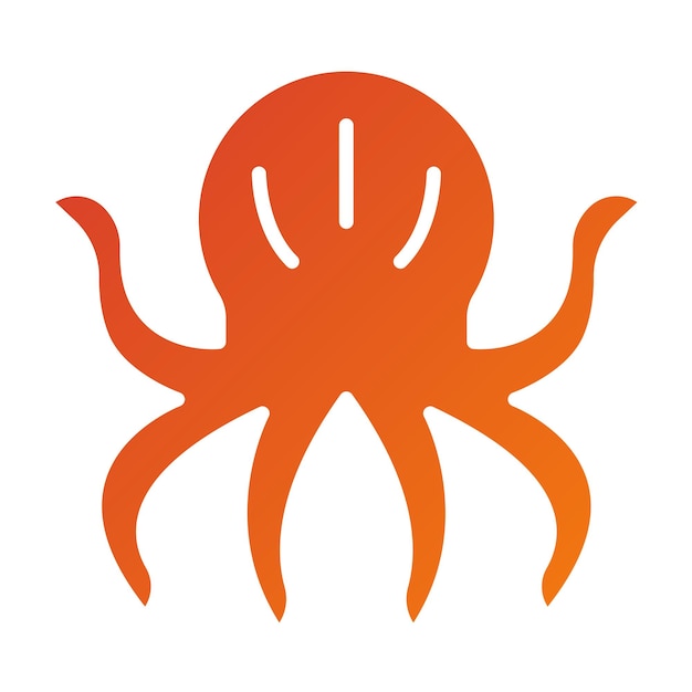 벡터 kraken icon style