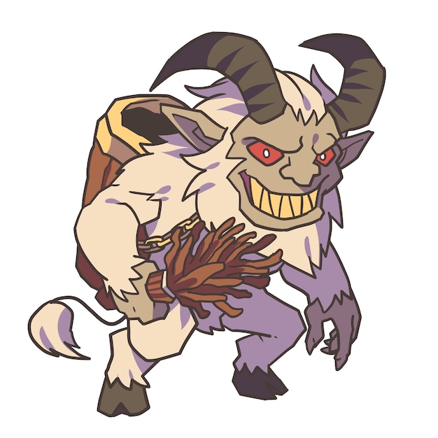 Vector krampus