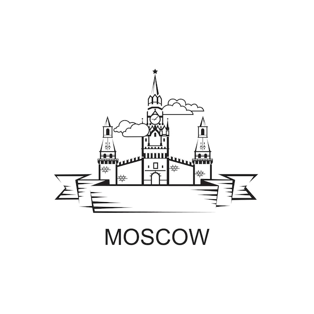 Kremlin tower icon