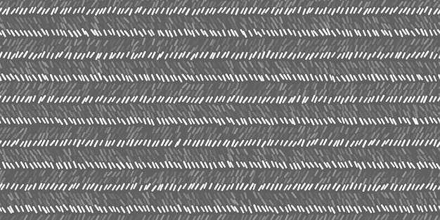 Krijtstreep grijs en wit naadloos patroon met schetsmatige lijnen en textuur Klassieke wollen pakstof Elegant mannelijk ontwerp Eenvoudige monochrome achtergrond Twill bont wollen materiaal