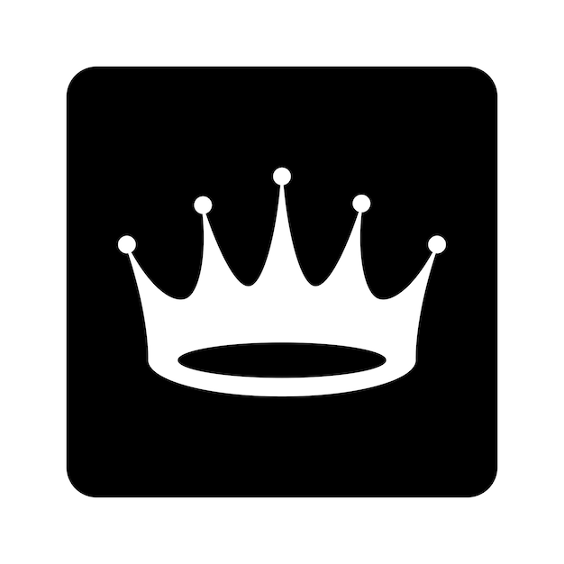 kroon vector logo sjabloon kroon icoon