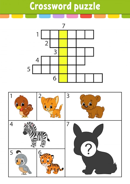 Kruiswoord puzzel.