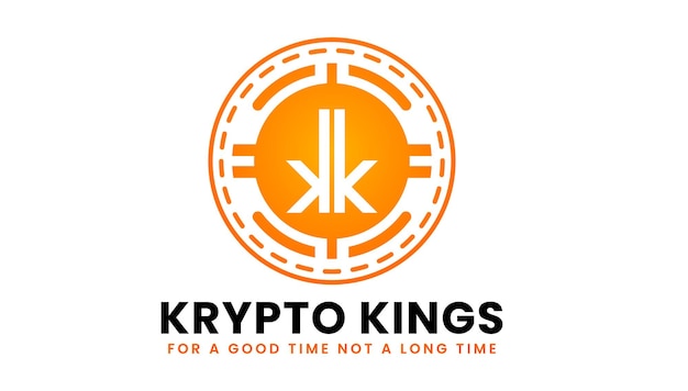 Vector krypton kings logo with a circle that says krypton kings for a good time not a long time.