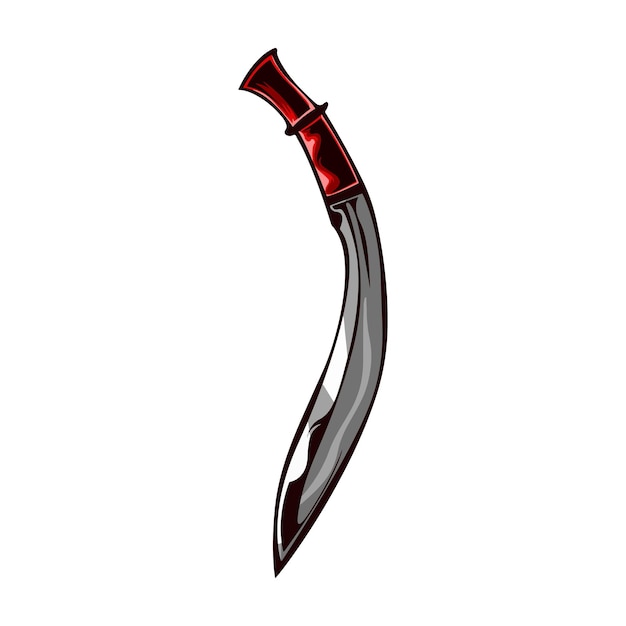 KUKRI KNIFE VECTOR DESIGN