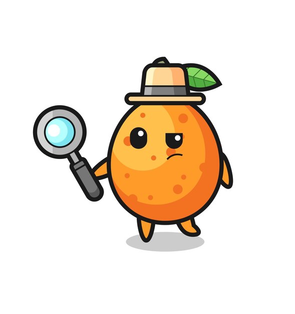 Kumquat detective character is analyzing a case