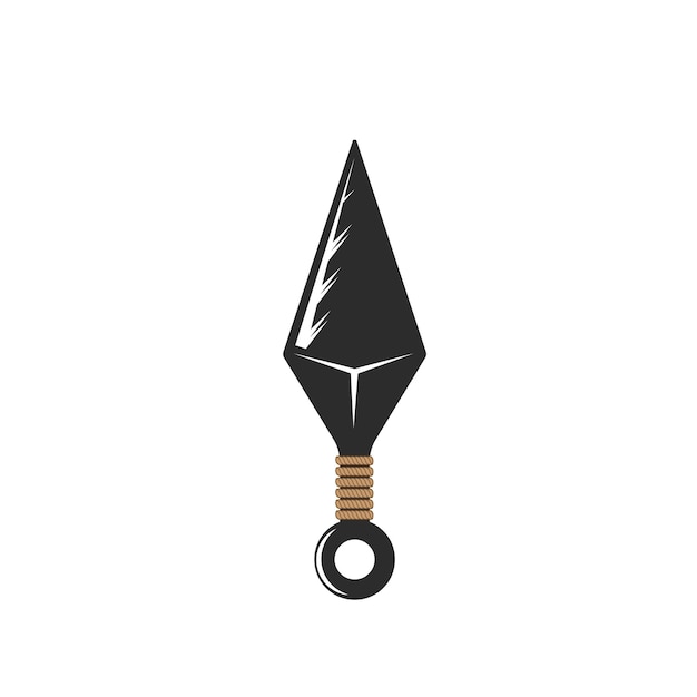 Kunai icon vector illustration design element