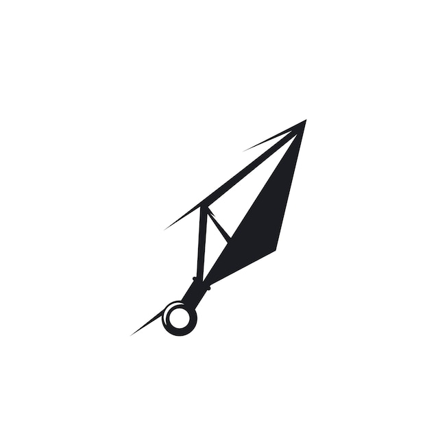 Kunai icon vector illustration design element