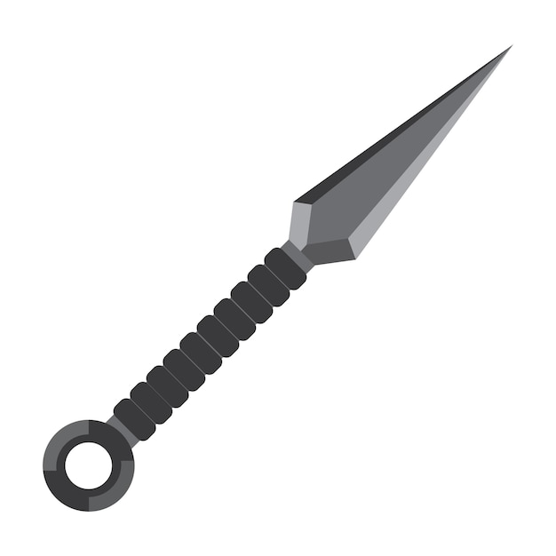 Vector kunai icon vector illustration design template