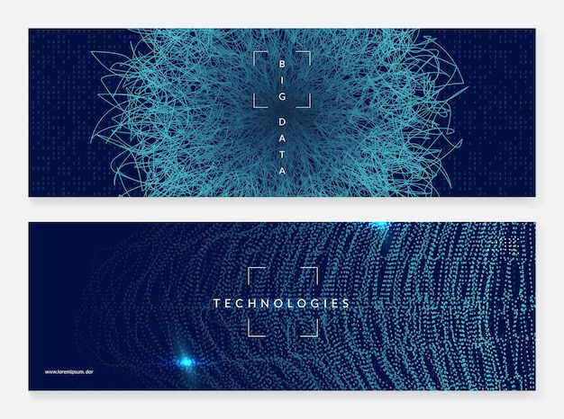 Kunstmatige intelligentie abstracte achtergrond