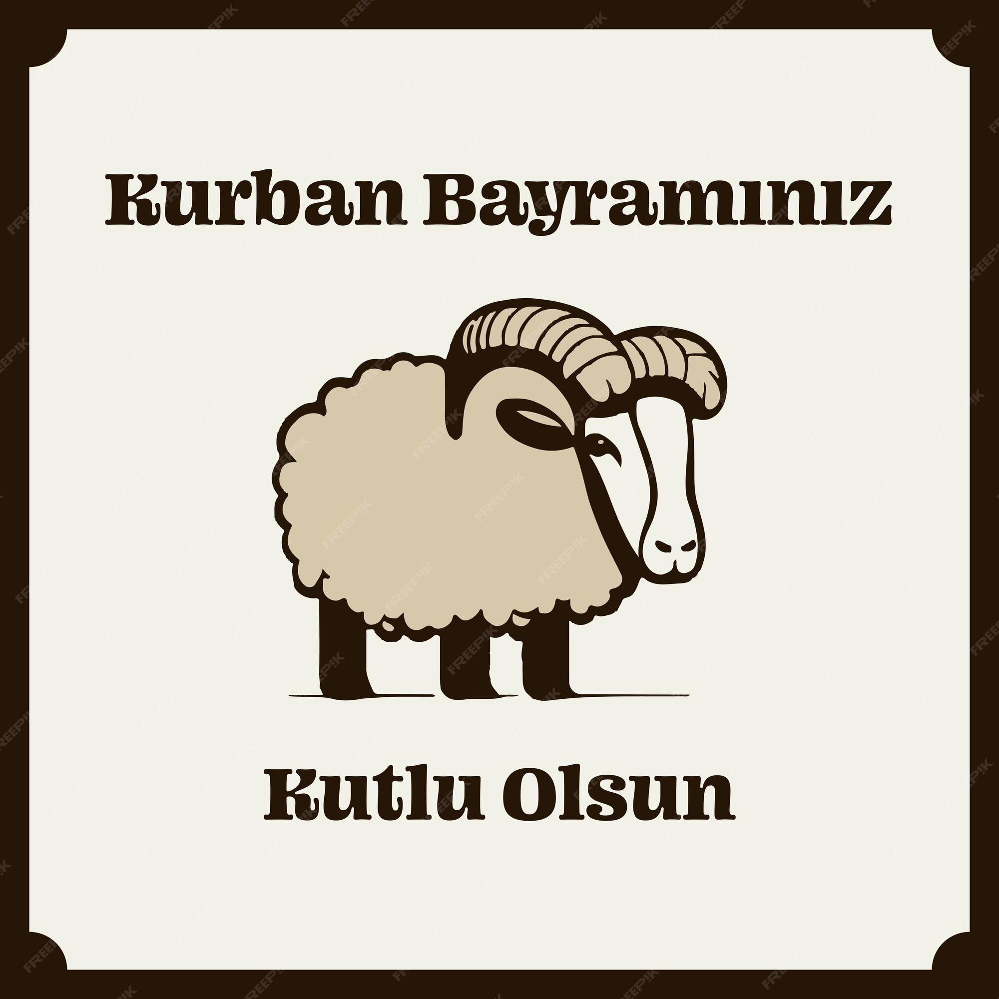 Premium Vector Kurban bayram