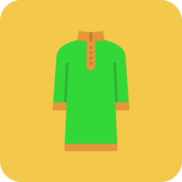 Vector kurta icon