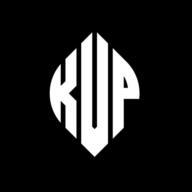 벡터 원과 타원 모양의 kvp 원자 로고 디자인, 타이포그래피 스타일의 kvp 타원 문자, 세 개의 이니셜이 원을 형성하는 kvp 원, 블럼, 모노그램, 글자, 표지, 터